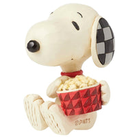 Jim Shore x Peanuts - Snoopy Eating Popcorn Figurine 6016278