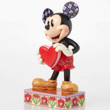 Jim Shore x Disney Traditions - A Love Note Mickey Holding Heart Figurine 6016329