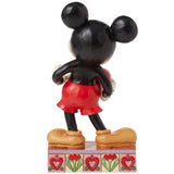 Jim Shore x Disney Traditions - A Love Note Mickey Holding Heart Figurine 6016329