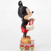 Jim Shore x Disney Traditions - A Love Note Mickey Holding Heart Figurine 6016329