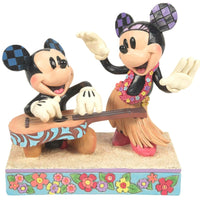 Jim Shore x Disney Traditions - Mickey & Minnie Hawaii Figurine 6016330