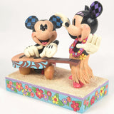 Jim Shore x Disney Traditions - Mickey & Minnie Hawaii Figurine 6016330