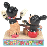 Jim Shore x Disney Traditions - Mickey & Minnie Hawaii Figurine 6016330