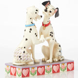 Jim Shore x Disney Traditions - 101 Ways to Love You Dalmatians Dog Figurine 6016331