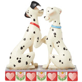 Jim Shore x Disney Traditions - 101 Ways to Love You Dalmatians Dog Figurine 6016331