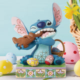 Jim Shore x Disney Traditions - Sugar Rush Stitch Easter Figurine 6016333