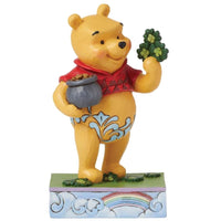 Jim Shore x Disney Traditions - Lucky Ol' Bear Winnie The Pooh Figurine 6016335