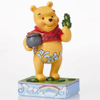 Jim Shore x Disney Traditions - Lucky Ol' Bear Winnie The Pooh Figurine 6016335