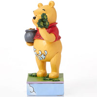 Jim Shore x Disney Traditions - Lucky Ol' Bear Winnie The Pooh Figurine 6016335