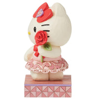 Jim Shore x Sanrio - Hello Kitty Pink Dress Red Rose Figurine 6016411