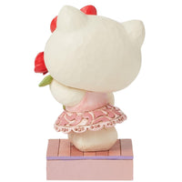 Jim Shore x Sanrio - Hello Kitty Pink Dress Red Rose Figurine 6016411