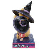 Jim Shore x Disney Traditions - Winnie The Boo Pooh & Piglet in Witch Hats Figurine 6016595