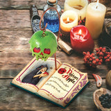 Jim Shore x Disney Traditions - Poisoned Apple Spell Book Snow White Wicked Witch Figurine 6016597