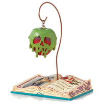 Jim Shore x Disney Traditions - Poisoned Apple Spell Book Snow White Wicked Witch Figurine 6016597