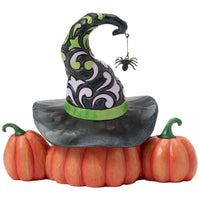 Jim Shore Heartwood Creek - Altogether Spooky Jack-O-Lanterns LED Halloween Figurine 6016642