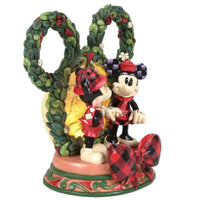 Jim Shore x Disney Traditions - Mickey & Minnie Magical Winter Moments Figurine 6016880