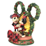 Jim Shore x Disney Traditions - Mickey & Minnie Magical Winter Moments Figurine 6016880