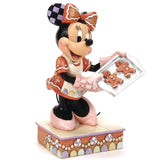 Jim Shore x Disney Traditions - Baking Bliss Minnie Mouse Gingerbread Man Cookies Figurine 6016881