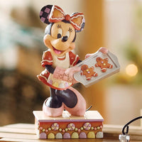 Jim Shore x Disney Traditions - Baking Bliss Minnie Mouse Gingerbread Man Cookies Figurine 6016881