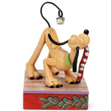 Jim Shore x Disney Traditions - Jolly Jingle Tail Pluto Dog Figurine 6016885