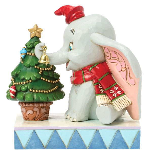 Jim Shore x Disney Traditions - Dumbo Merry Moments Christmas Figurine 6016889