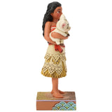 Jim Shore x Disney Traditions - Wayfinder's Best Friend Moana & Pua Figurine 6016893