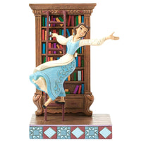 Jim Shore x Disney Traditions - Beauty And The Beast Belle in Library Figurine 6016894