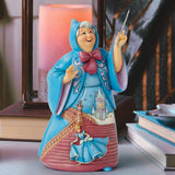 Jim Shore Disney Traditions - Fairy Godmother Midnight Magic Cinderella Glass Slipper Figurine 6016898