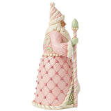 Jim Shore Heartwood Creek - Sweet Treat Pink Santa Figurine 6017018
