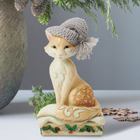 Jim Shore Heartwood Creek - White Woodland Fox Figurine 6017179
