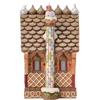 Jim Shore Heartwood Creek - Candy-Coated Hershy Chocolate Cottage Figurine 6017222