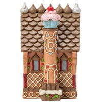 Jim Shore Heartwood Creek - Candy-Coated Hershy Chocolate Cottage Figurine 6017222