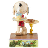 Jim Shore x Peanuts - Christmas Cookies Snoopy & Woodstock Figurine 6017233
