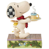 Jim Shore x Peanuts - Christmas Cookies Snoopy & Woodstock Figurine 6017233
