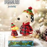 Jim Shore x Peanuts - Cozy Companions Snoopy & Woodstock Figurine 6017234