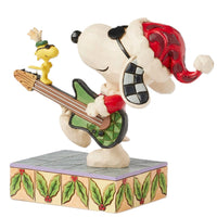 Jim Shore x Peanuts - Rock 'n' Roll Duo Snoopy & Woodstock Figurine 6017236
