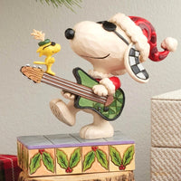 Jim Shore x Peanuts - Rock 'n' Roll Duo Snoopy & Woodstock Figurine 6017236