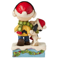 Jim Shore x Peanuts - Bundled in Friendship Snoopy & Charlie Brown Figurine 6017237