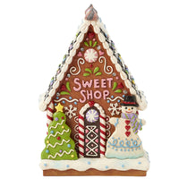 Jim Shore Heartwood Creek - Life is What You Bake It Christmas Gingerbread LED Figurine 6017273