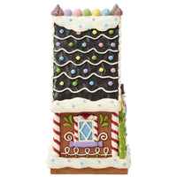 Jim Shore Heartwood Creek - Life is What You Bake It Christmas Gingerbread LED Figurine 6017273