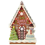 Jim Shore Heartwood Creek - Life is What You Bake It Christmas Gingerbread LED Figurine 6017273