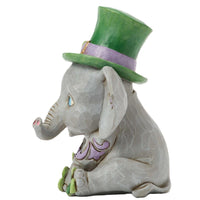 Jim Shore Heartwood Creek - Trunk of Luck Irish Clover Elephant Figurine 6017282