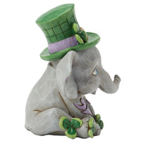 Jim Shore Heartwood Creek - Trunk of Luck Irish Clover Elephant Figurine 6017282