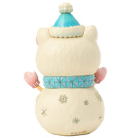 Jim Shore x Sanrio - Hello Kitty Pink Snowman Holiday Figurine 6017555