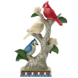 Jim Shore Heartwood Creek - United We Perch Patriotic Stacked Birds Figurine 6017773