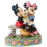 Jim Shore x Disney Traditions - Mickey & Minnie A Blooming Romance Figurine 6017845