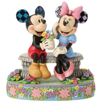 Jim Shore x Disney Traditions - Mickey & Minnie A Blooming Romance Figurine 6017845