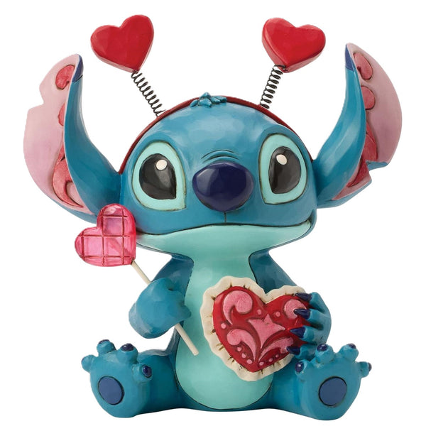 Jim Shore x Disney Traditions - Lilo & Stitch Valentines Sucker for Love Figurine 6017849