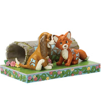 Jim Shore Disney Traditions - The Fox & Hound An Unlikely Friendship Figurine 6017858