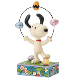 Jim Shore x Peanuts - Snoopy Juggling Easter Joy Figurine 6017866